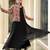 Geometric embellished thread work thread work pleated anarkali kurti