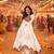 Ethnic motifs embellished thread work pure cotton thread work angrakha anarkali kurti