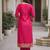Women ethnic motifs regular kurta with trousers & with dupatta