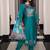 Ethnic motifs printed thread work thread work kurta Set
