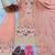 Peach Embroidery And sequin Work Silk Blend Salwar Suit