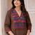 Women’s Brown Embroidered Kurta & Palazzo CORED SET 