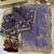 Lavender Color Sequance and Zari Embroidery Work Satin Saree