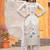 White Embroidery And sequin Work Silk Blend Salwar Suit