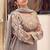 Grey Embroidery and sequin Silk Blend Salwar Suit