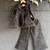 Black embroidered raw silk co ord set
