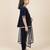 Navy Blue embroidered velvet kurti set