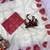 Red Color Beautiful Aplic work with sequins  Embroidery Work Silk Blend Saree