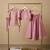 Dusty purple embroidered organza crepe co ord set