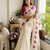 Rani Pink Color Beautiful Aplic work with sequins  Embroidery Work Silk Blend Saree