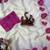Rani Pink Color Beautiful Aplic work with sequins  Embroidery Work Silk Blend Saree
