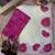 Rani Pink Color Beautiful Aplic work with sequins  Embroidery Work Silk Blend Saree