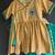 Beige green embroidered cotton silk angrakha set