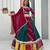 Navratri Special Gamathi Work Lehenga choli