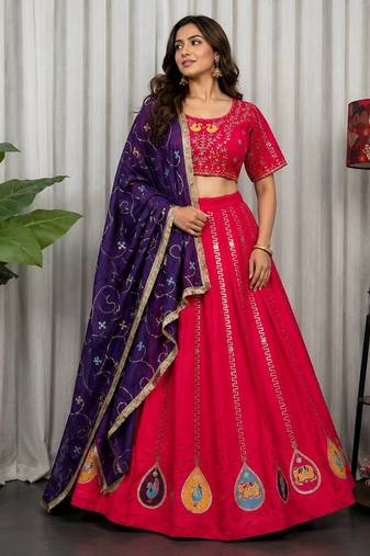 Designer Navratri Lehenga Choli for Women