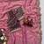 Pink Color Sequance and Zari Embroidery Work Satin Saree