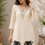 Fawn embellished kurti set