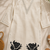 Fawn embellished kurti set