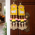 handmade cow design lotus mdf door hanging traditional festive decoration pack of 2