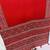 Red Color Beautiful Ajarakh print with Real mirror work and beautiful tussle Silk Blend Saree