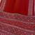 Red Color Beautiful Ajarakh print with Real mirror work and beautiful tussle Silk Blend Saree