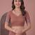 Cinemon linen block print bollywood digital print saree