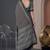 Black  linen ajrakh print bollywood digital print saree