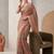 Multicolor linen striped bollywood digital print saree