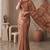 Multicolor linen striped bollywood digital print saree