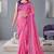 pink chanderi digital print bollywood saree
