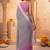 pink chanderi striped printed ready to wear saree