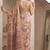 Beige linen floral bollywood digital print saree