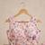 White linen floral bollywood digital print saree