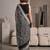 black chanderi graphic print digital print bollywood saree