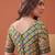 multicolor linen geometric bollywood digital print saree