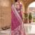 onion pink chanderi bandhani printed ready to wear saree
