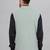  men's self texture nehru jacket - light green