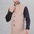  men's polycotton nehru jacket - beige