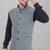  men's kashida embroidered nehru jacket - green