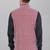  men's kashida embroidered nehru jacket - red