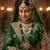 Traditional Green  Moti Kundan Necklace Set for Women