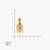 Gold plated designer chandbali earrings with ruby green stones & pearl drops