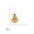 Gold plated ruby green designer earrings with pearl drops | traditional ethnic jewelry