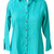Women Woven Stripes Oversized Shirt Top | Long Sleeve Button Down Tunic Shirt | Casual Loose Fit Western Top for Women