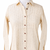Women Woven Stripes Oversized Shirt Top | Long Sleeve Button Down Tunic Shirt | Casual Loose Fit Western Top for Women
