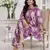 Light Purple Bloom Luxe Co-Ord Set