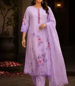 Raniriwaaz Lavender Bloom Kurta Set