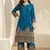 Royal Blue Printed Co-ord Set