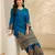 Royal Blue Printed Co-ord Set