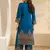 Royal Blue Printed Co-ord Set
